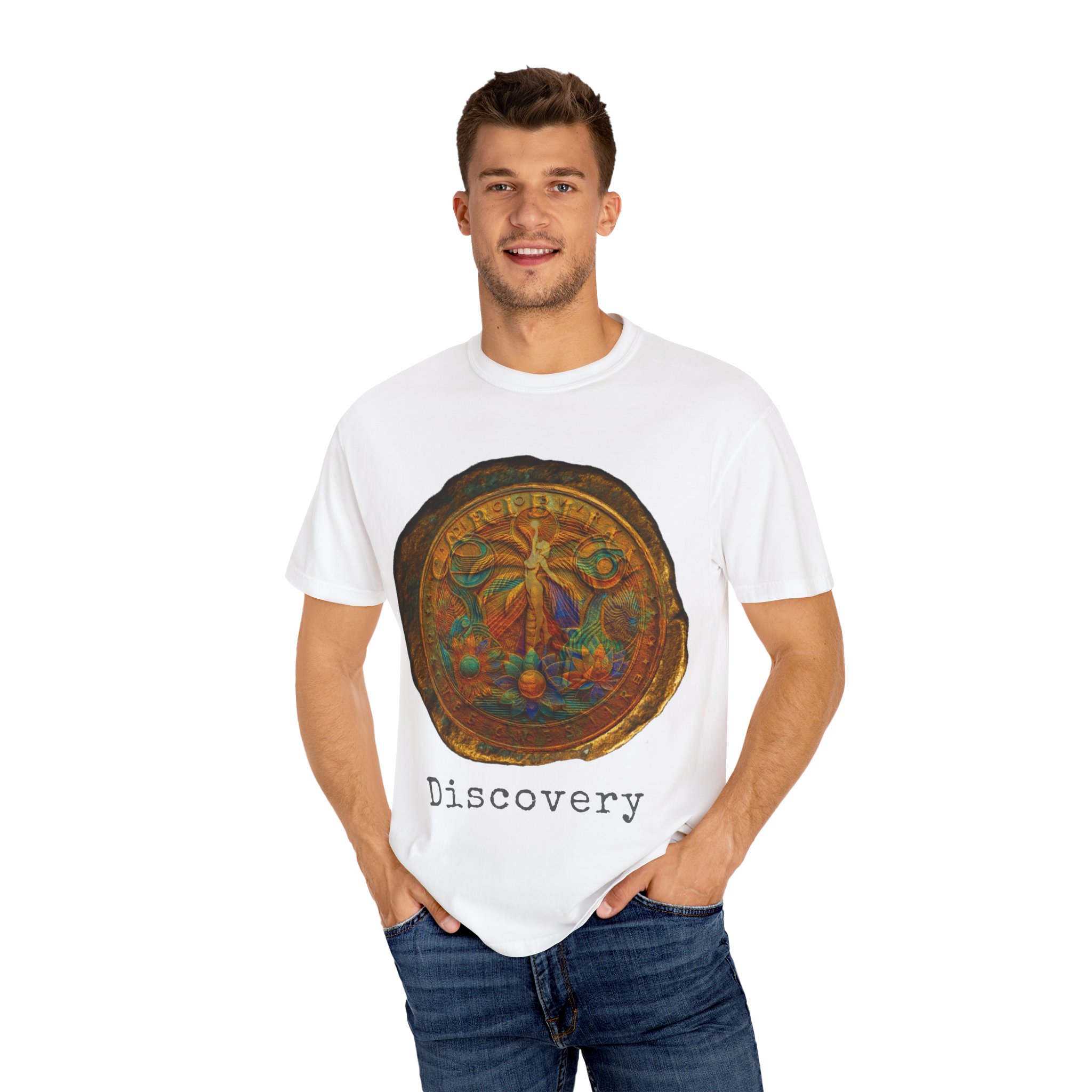 The Lost Medallion of Discovery Unisex T-Shirt, Colorful Gift, Trendy Casual Wear, Festival Clothing, Summer Style - Image 4