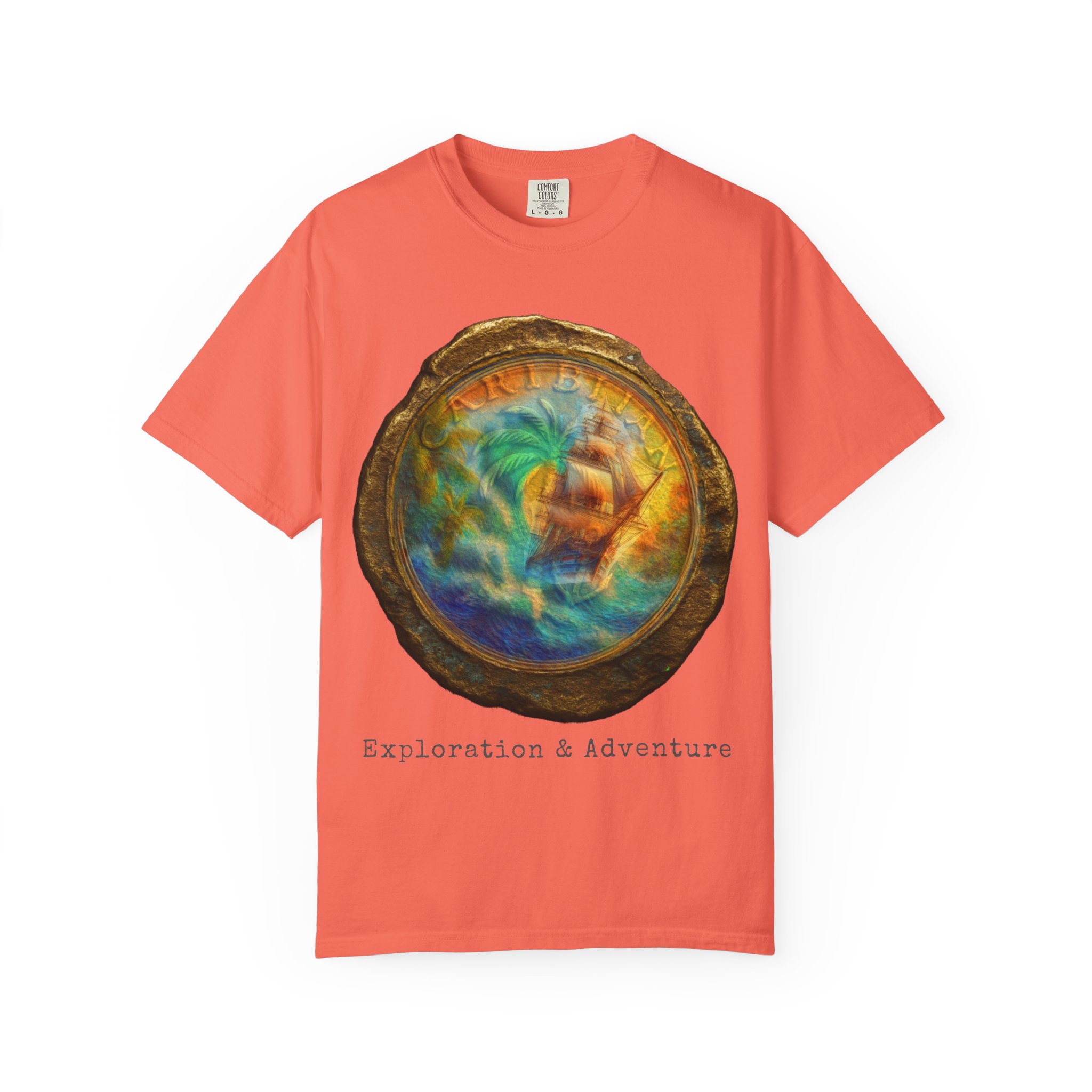 The Lost Medallion of Exploration & Adventure Unisex T-Shirt, Colorful Gift, Trendy Casual Wear. - Image 13