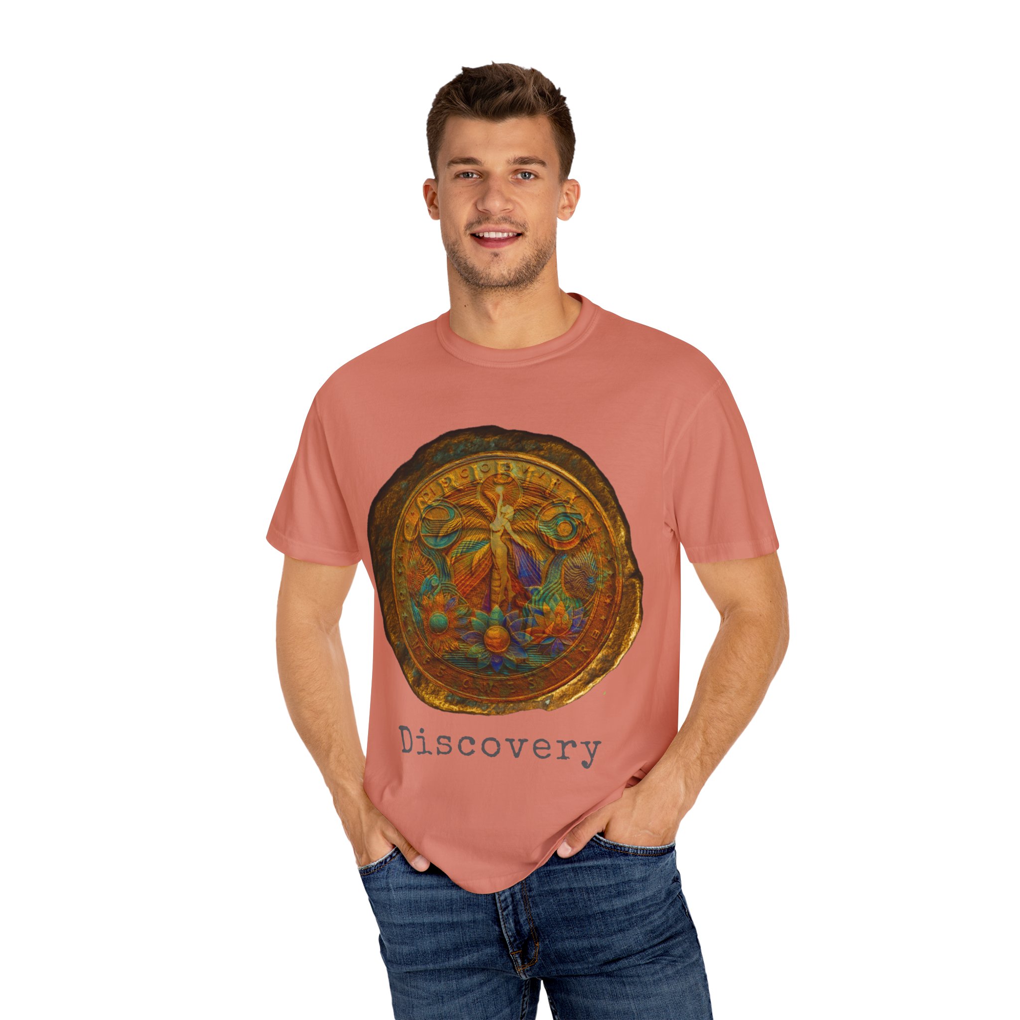 The Lost Medallion of Discovery Unisex T-Shirt, Colorful Gift, Trendy Casual Wear, Festival Clothing, Summer Style - Image 12