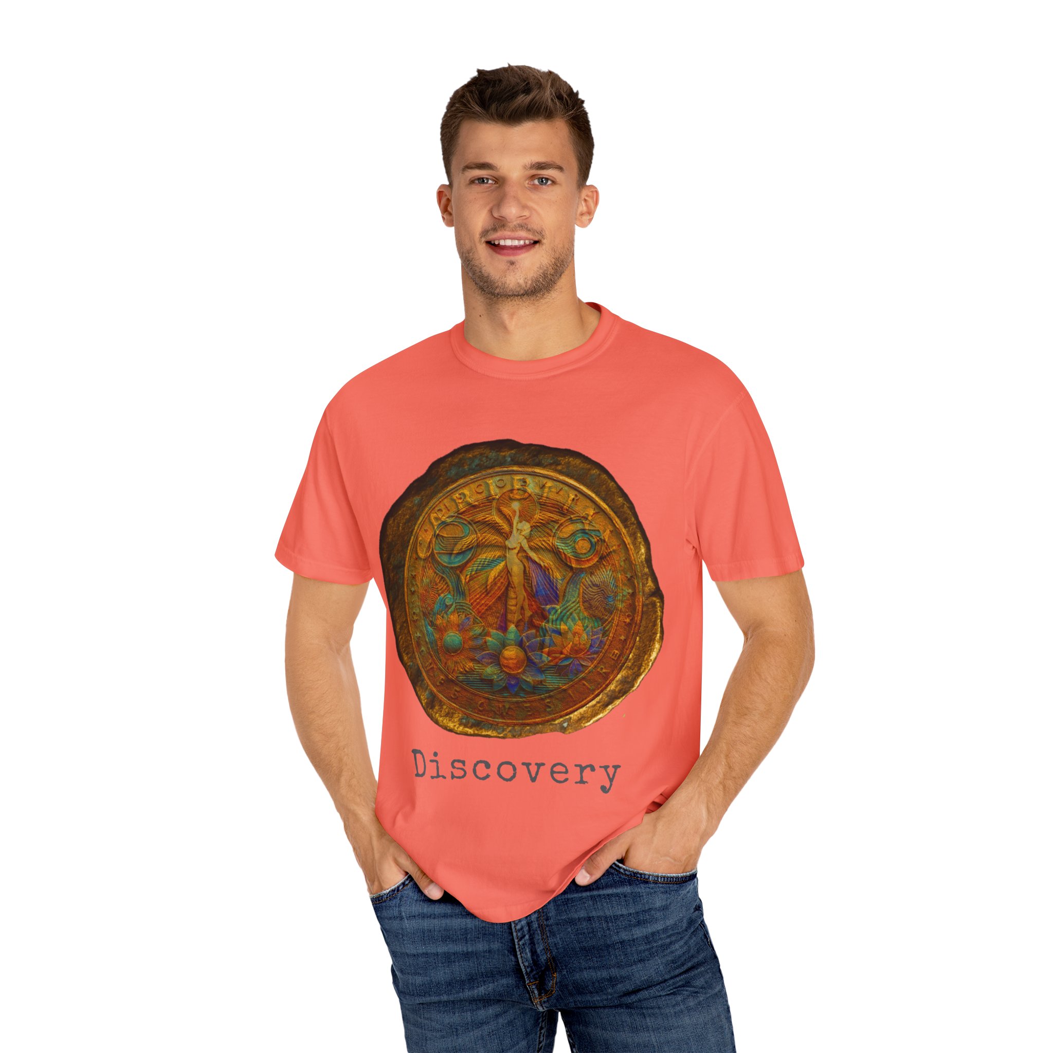The Lost Medallion of Discovery Unisex T-Shirt, Colorful Gift, Trendy Casual Wear, Festival Clothing, Summer Style - Image 16