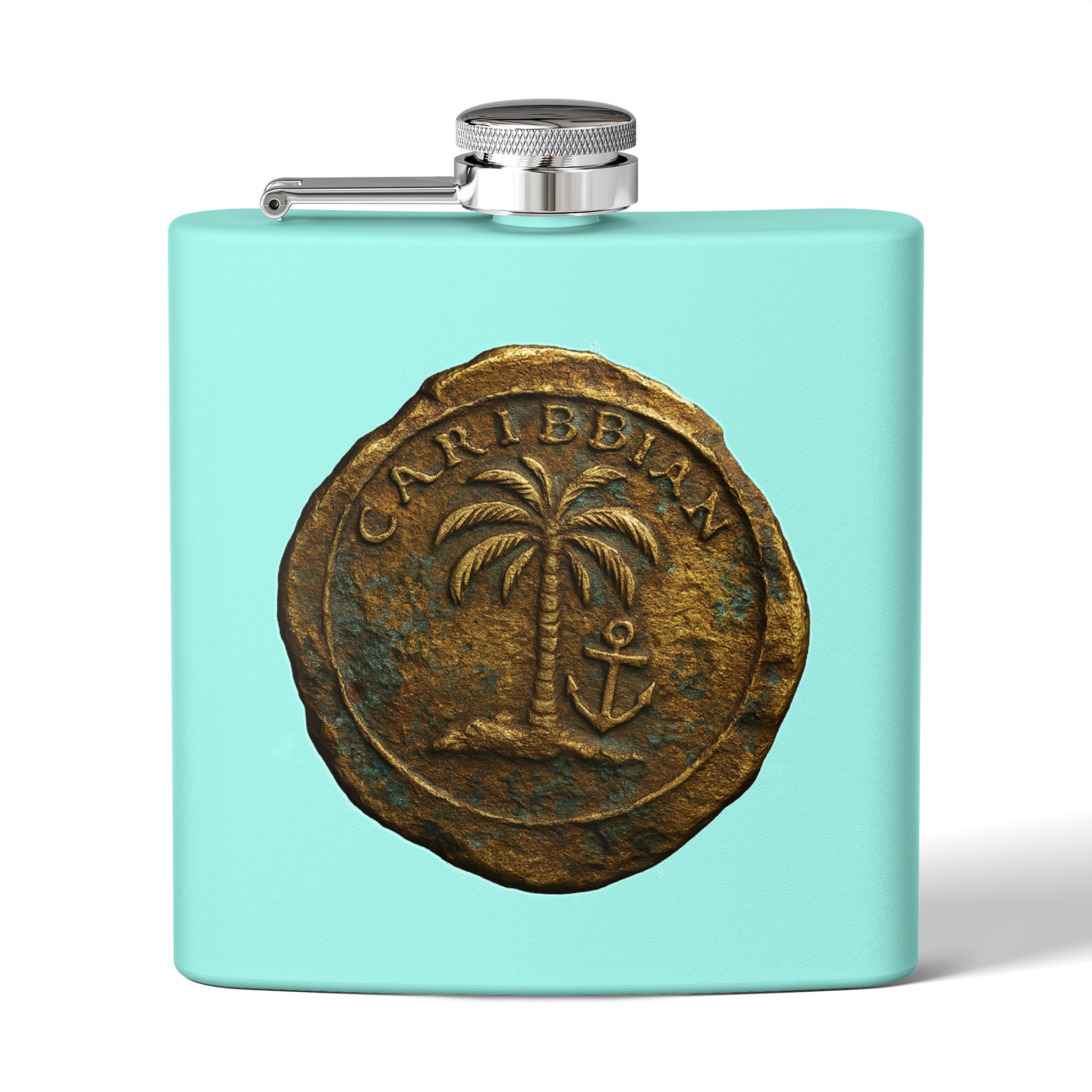 Every Pirate Needs a Flask Caribbean Themed Stainless Steel Flask, Perfect for Parties, and Adventures - Image 17