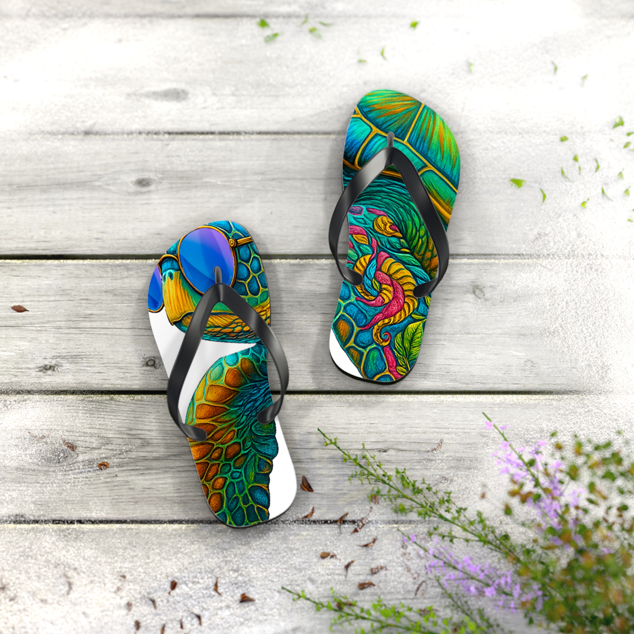 For Turtle Lovers Only, Flip-Flops from Paradise - Image 4