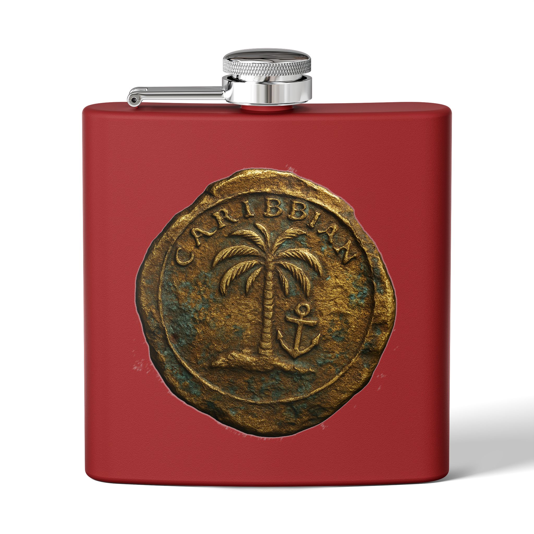 Every Pirate Needs a Flask Caribbean Themed Stainless Steel Flask, Perfect for Parties, and Adventures - Image 5