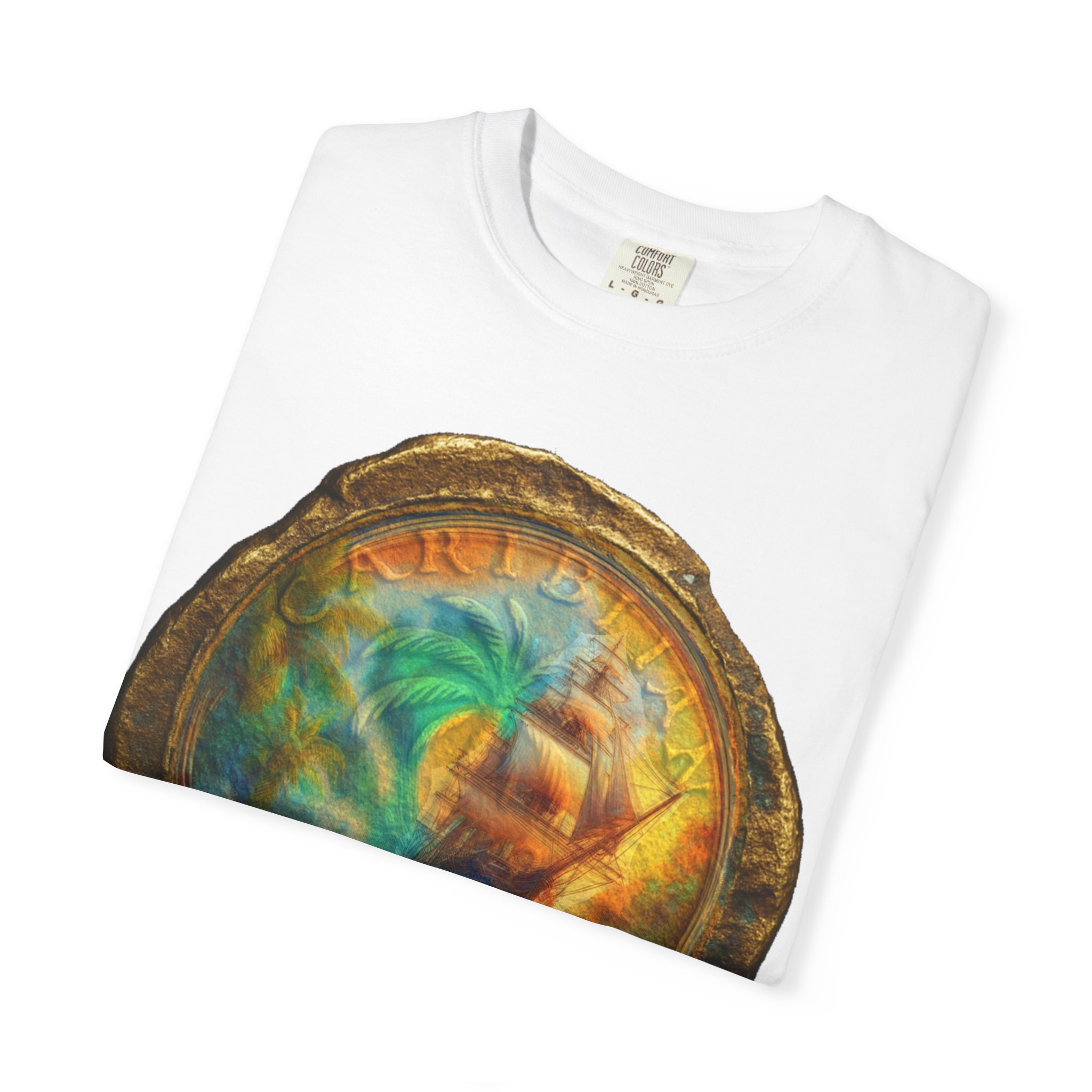 The Lost Medallion of Exploration & Adventure Unisex T-Shirt, Colorful Gift, Trendy Casual Wear. - Image 3