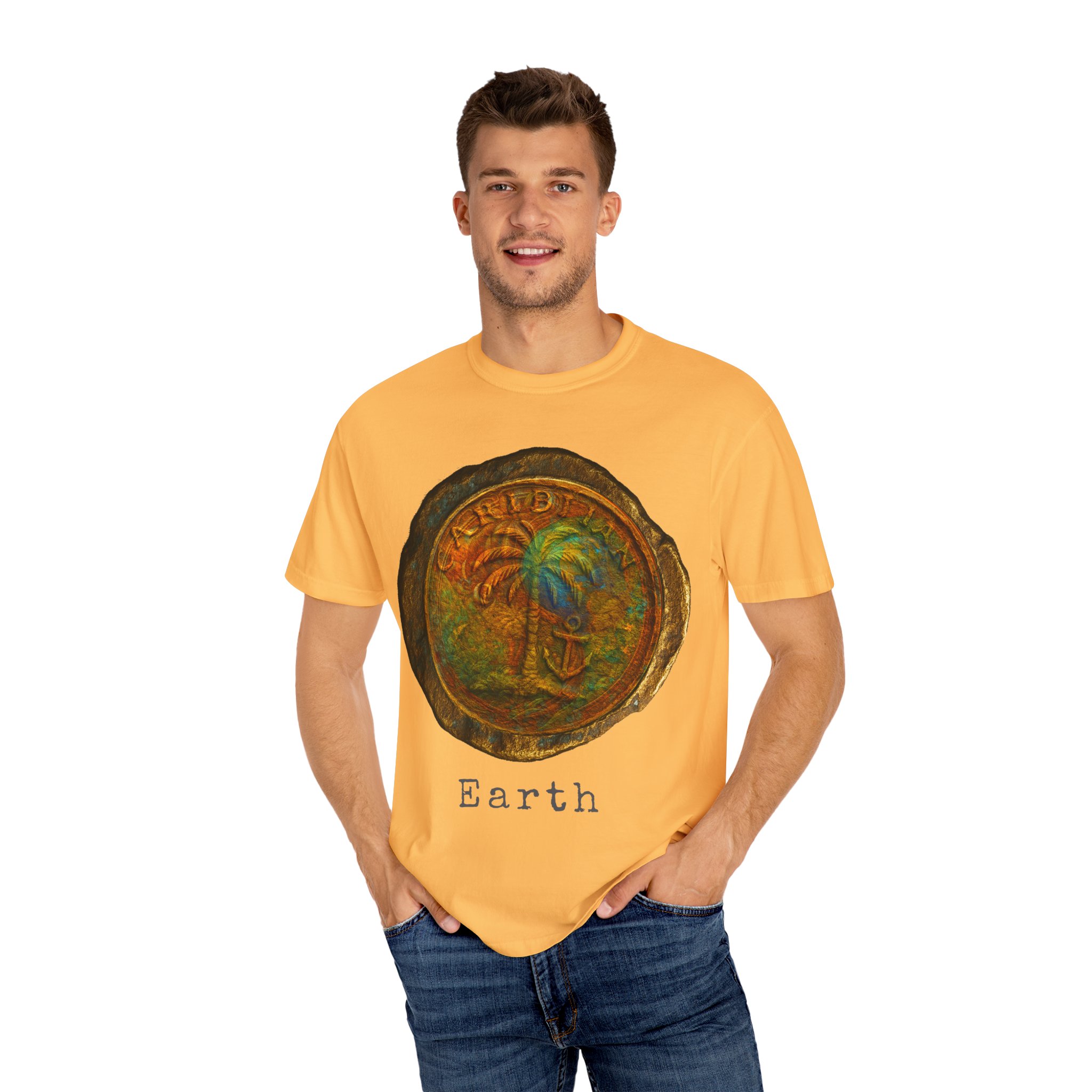 The Lost Medallion of the Earth Unisex T-Shirt, Colorful Gift, Trendy Casual Wear, Festival Clothing, Summer Style. - Image 20
