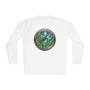 The Art of Living with Turtles Paradiste.com Long Sleeve Tee for Nature Lovers.