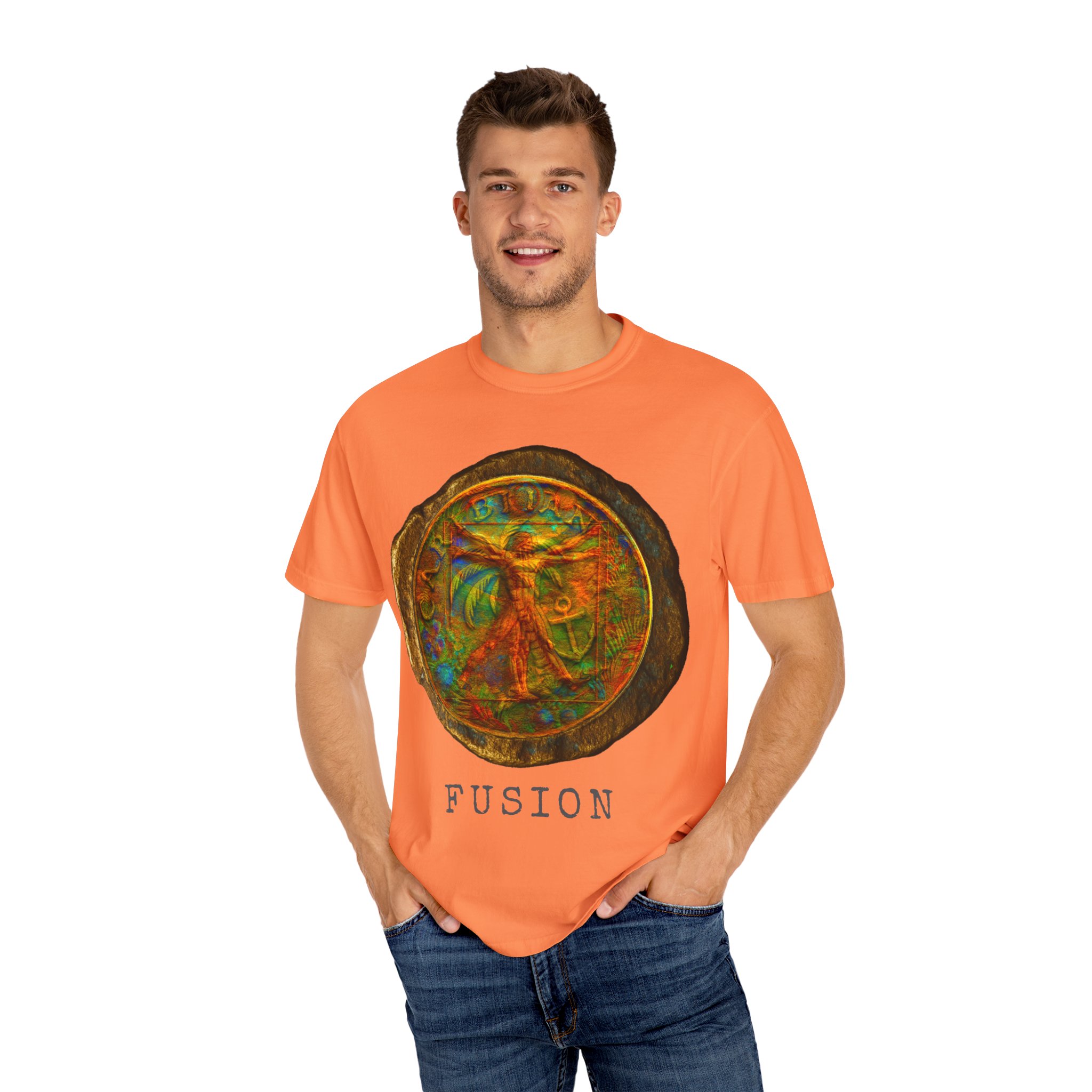 The Lost Medallion of Fusion Unisex T-Shirt, Colorful Gift, Trendy Casual Wear, Festival Clothing, Summer Style - Image 8