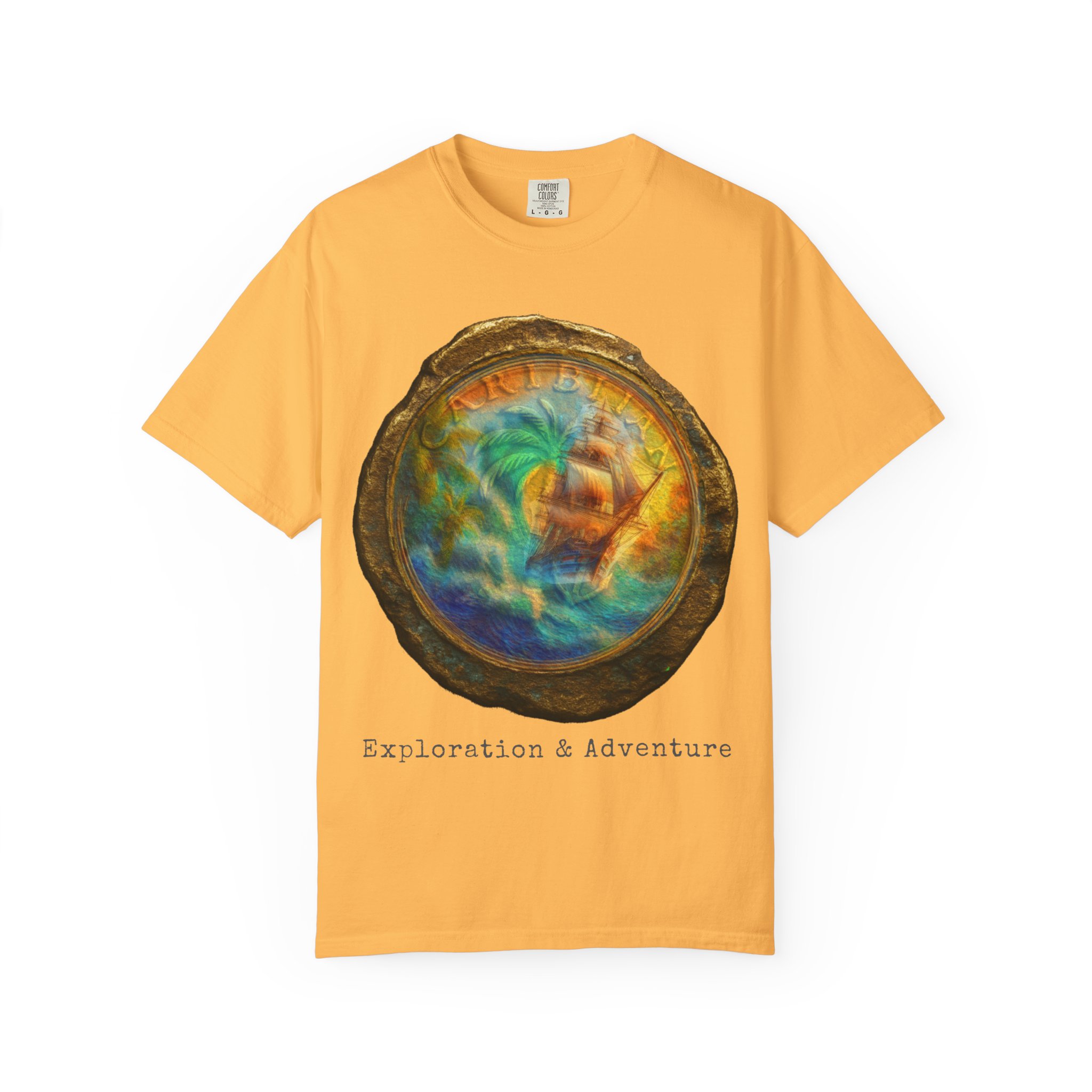 The Lost Medallion of Exploration & Adventure Unisex T-Shirt, Colorful Gift, Trendy Casual Wear. - Image 17