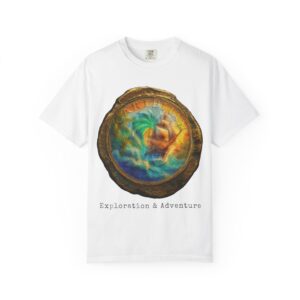 The Lost Medallion of Exploration & Adventure Unisex T-Shirt, Colorful Gift, Trendy Casual Wear.