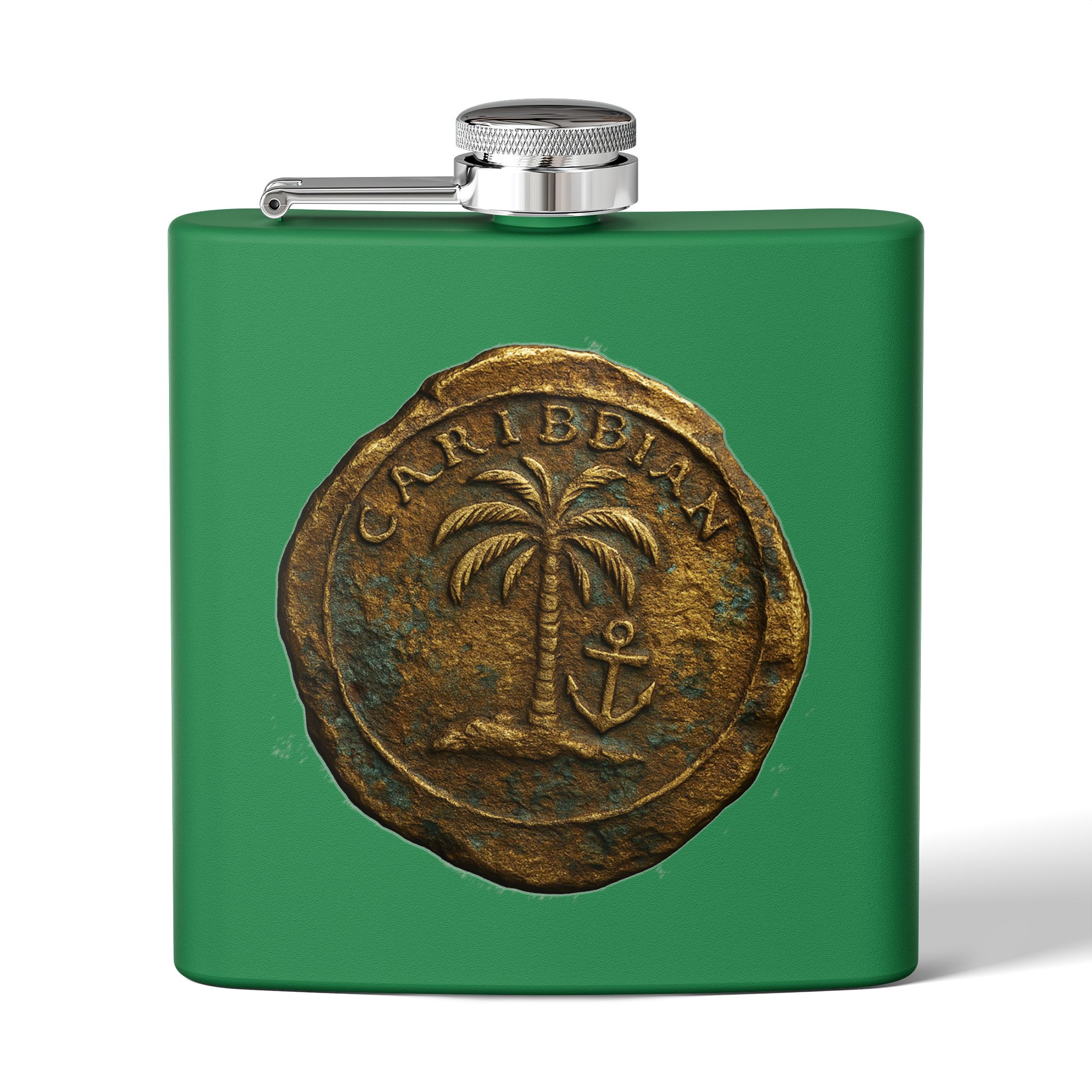 Every Pirate Needs a Flask Caribbean Themed Stainless Steel Flask, Perfect for Parties, and Adventures - Image 13