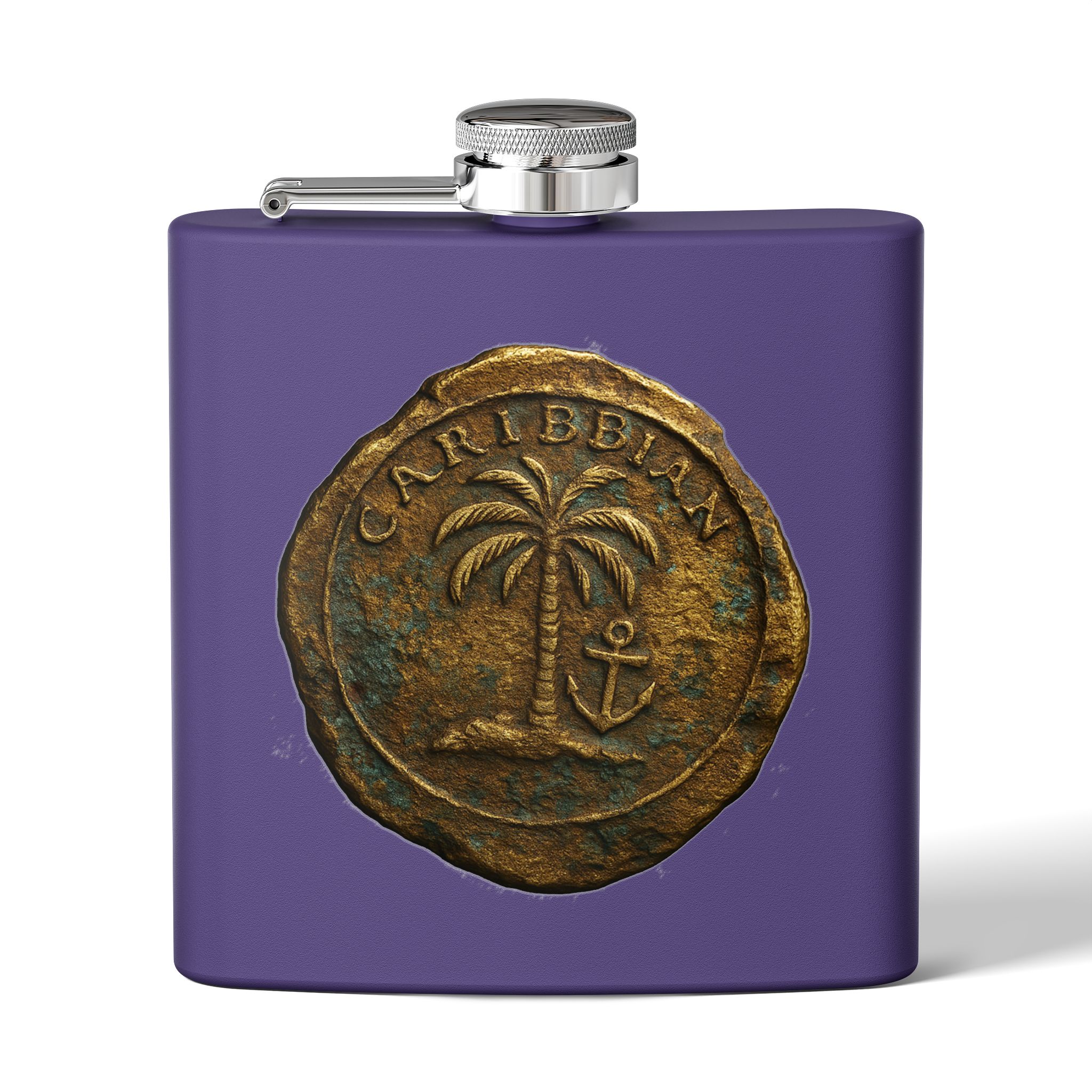 Every Pirate Needs a Flask Caribbean Themed Stainless Steel Flask, Perfect for Parties, and Adventures - Image 29