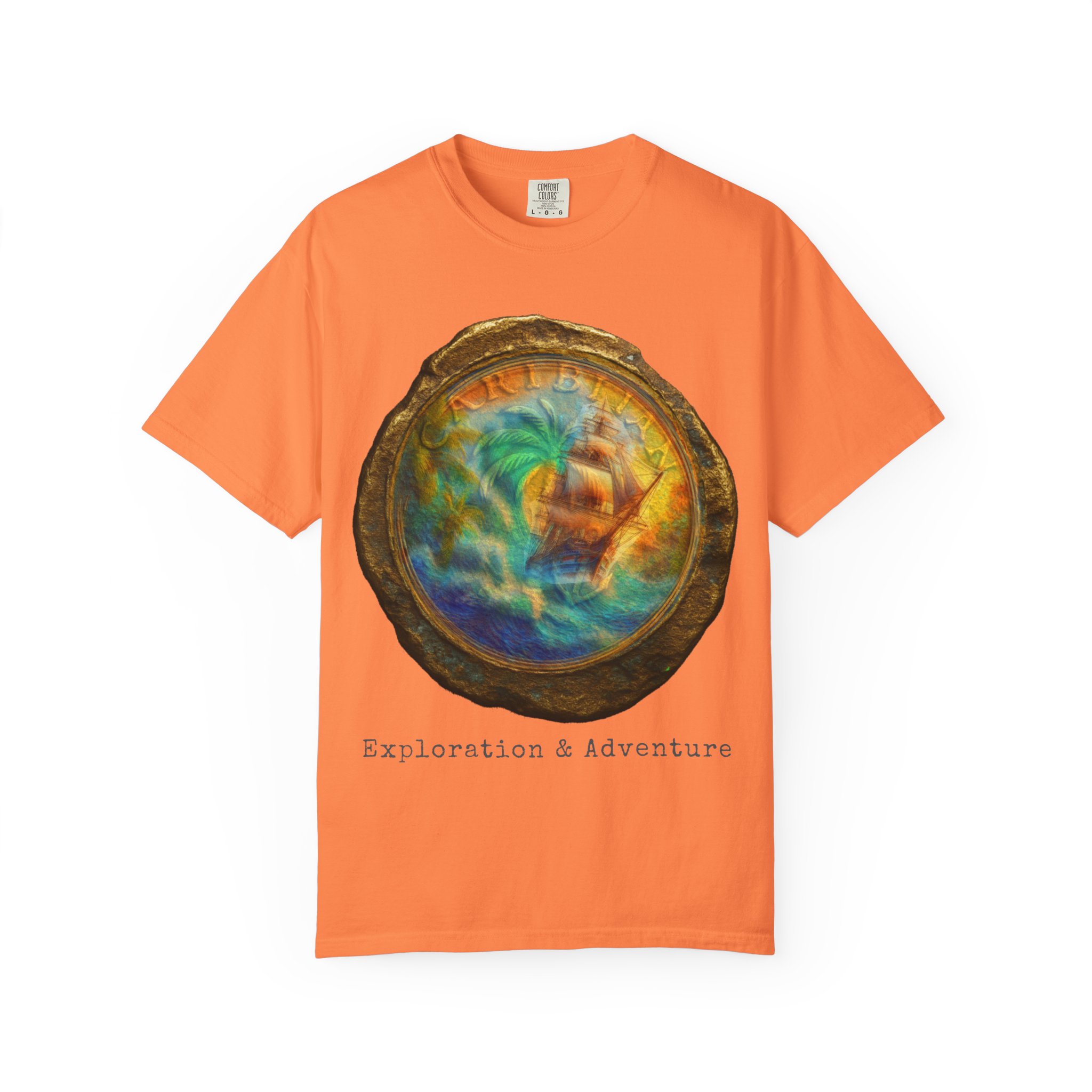 The Lost Medallion of Exploration & Adventure Unisex T-Shirt, Colorful Gift, Trendy Casual Wear. - Image 5