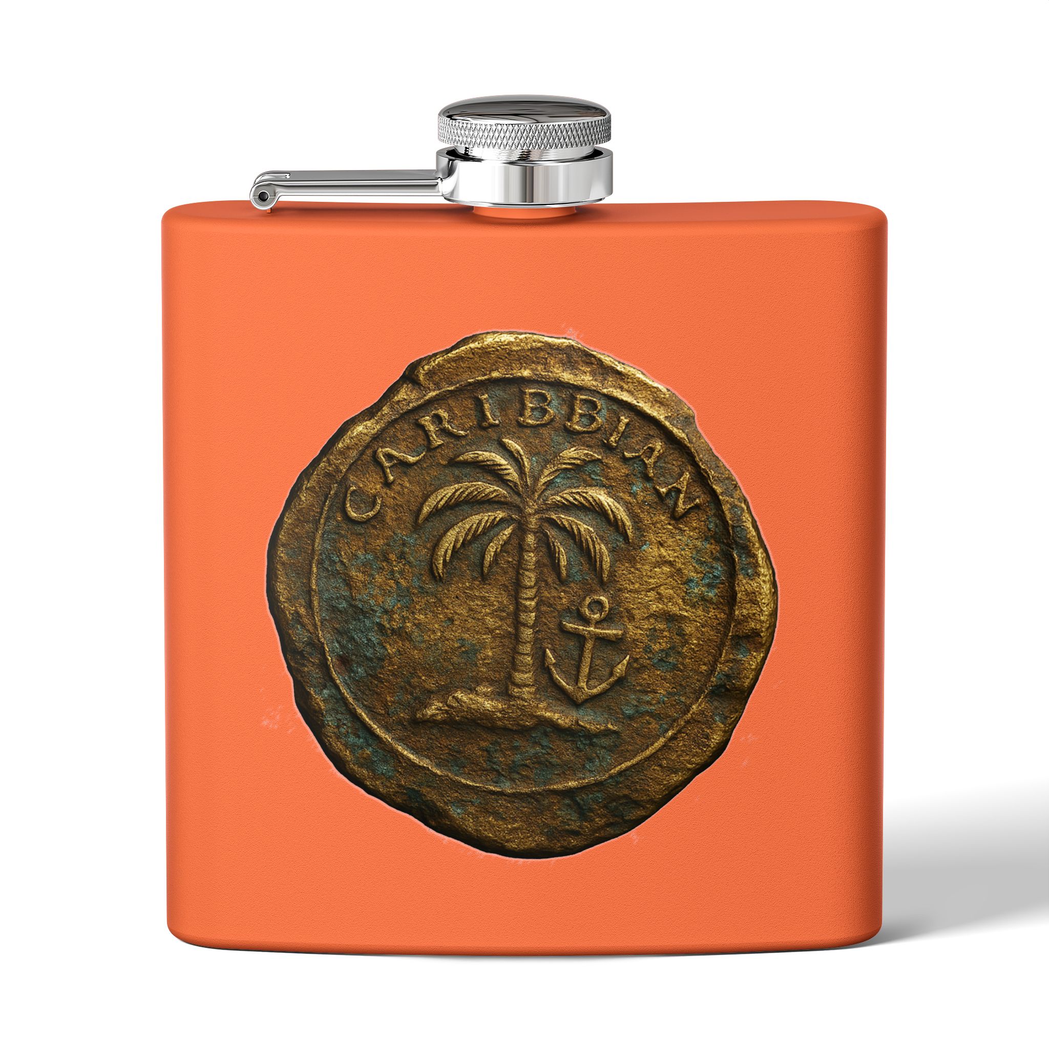 Every Pirate Needs a Flask Caribbean Themed Stainless Steel Flask, Perfect for Parties, and Adventures - Image 9